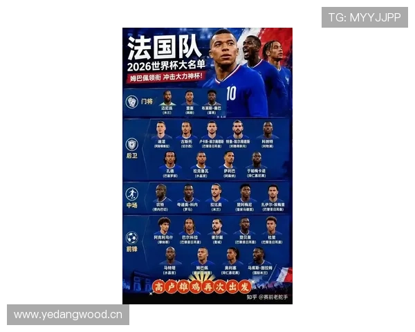 2026世界杯法国队小组赛赛程前瞻 卫冕冠军能否再创辉煌